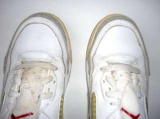 RARE NIKE AIR JORDAN Spizike BROOKLYN White Cement Mens Shoes Size 10 