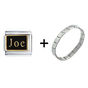  Joe Name Italian Charm Pugster Jewelry