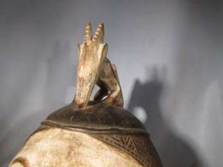 Africa_Congo: Suku helmet mask #5 tribal african art  