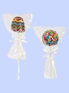 Wilton Cake Pops Favor Bags w/ Ribbons / Cookie Brownie  