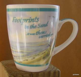 Footprints in the Sand Mug 4 Brownlow  