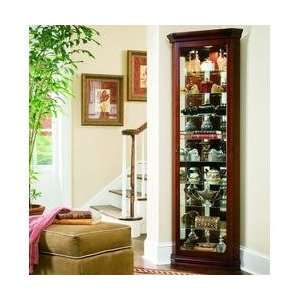   Corner Curio Cabinet   Pulaski Furniture   21001: Home & Kitchen