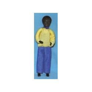  Caco Black Dad with Yellow Sweater Toys & Games