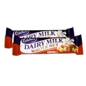 Cadbury Dairy Milk Wholenut (Pack of 48): Grocery & Gourmet Food