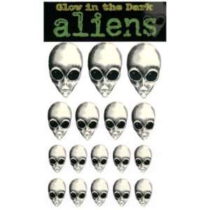  Glow In The Dark Alien Stickers: Everything Else