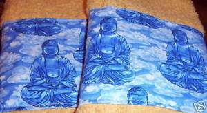 BUDDHA BUDDHAS BATH TOWEL TOWELS ORIENTAL RELIGIOUS  