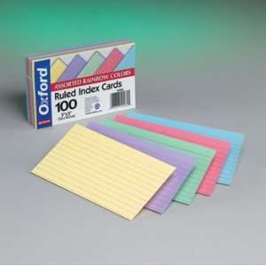  Esselte Assorted Ruled Commercial 100 Ct: Office Products