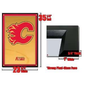  Framed Calgary Flames Nhl Logo Poster Fr 4594: Home 