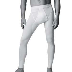  Calida Mens Flex Cotton Long Underwear ( Medium, White 