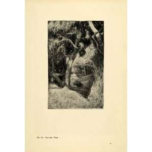  1910 Print Gaviota Pass State Park California Natural 