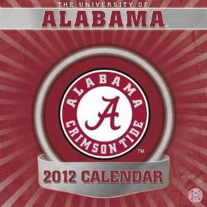  NCAA Alabama Crimson Tide 2012 Box Calendar