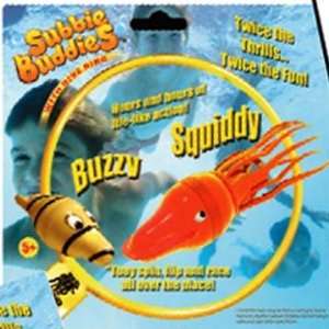  Squiddy & Buzzy Subbie Buddies with Dive Ring by Mindwalk 