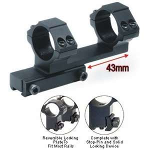 Leapers Accushot 1 Pc Bi directional Offset Mount w/30mm Rings, High 