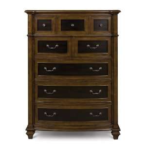  Finish with Antique Bronze Hardware Wood Media Chest