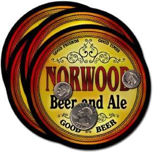  Norwood, LA Beer & Ale Coasters   4pk 