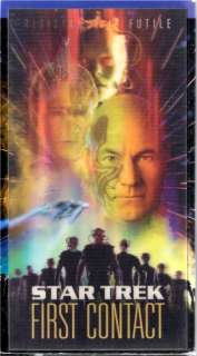 Star Trek: First Contact VHS 1996 Patrick Stewart 097363324300  
