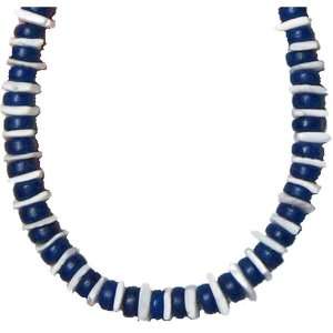 Native Treasure Puka Native Treasure Coco Shell Necklace Dodger Blue 