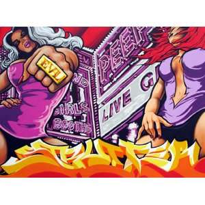 Strutter Print Edition, Part of GrafNoir Show By Graffiti Legend 