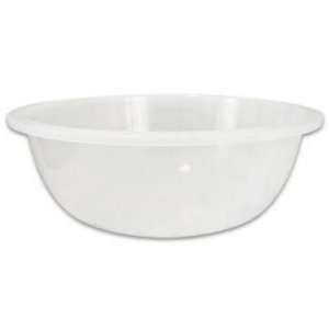  Round Grape Bowl 17.5 Clear White Case Pack 24