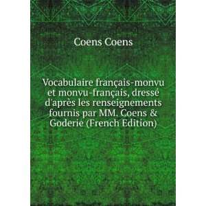 Vocabulaire franÃ§ais monvu et monvu franÃ§ais, dressÃ© daprÃ 