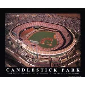 Candlestick Park Final Day 1999 Poster Print:  Home 