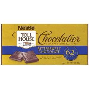 Nestle Chocolatier Dessert Baking Bar Bittersweet Chocolate   12 Pack 