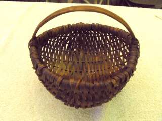 LATE 1800S EARLY 1900S SMALL BUTTOCKS BERRY ? BASKET  