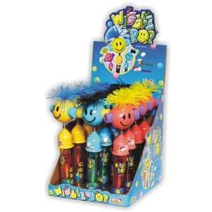 Kidsmania Wiggle Pops Novelty Candy Lollipops:  Grocery 