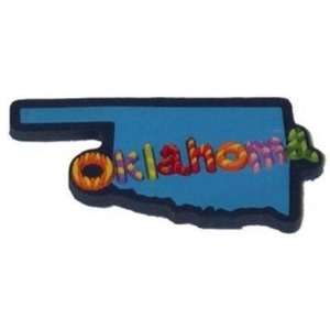  Oklahoma Magnet Pvc Candy Stripe: Sports & Outdoors