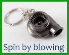 Spinning Turbo keychain Ring buy more,Get more discount