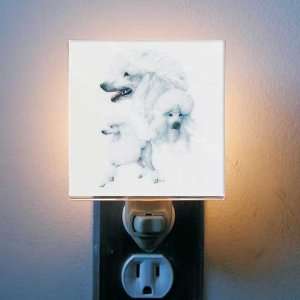  White Poodle Night Light: Home Improvement