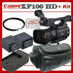  Canon XF100 HD Professional Camcorder with SSE Starters 