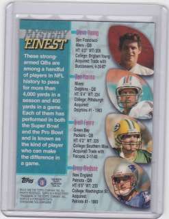 Steve Young 1998 Topps Finest Mystery 49ers  