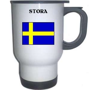  Sweden   STORA White Stainless Steel Mug: Everything 