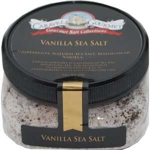 Caravel Gourmet Sea Salt, Vanilla, 4 Ounce  Grocery 