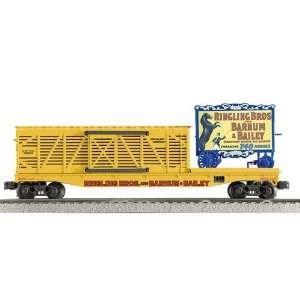  Flatcar and Stockcar w Wagon: Toys & Games