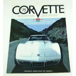   : 1975 75 Chevrolet Chevy CORVETTE BROCHURE Stingray: Everything Else