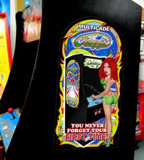 Arcade Multicade MAME Jamma Side Art Only GalagaGirl  