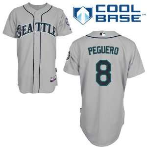 Carlos Peguero Seattle Mariners Authentic Road Cool Base Jersey By 