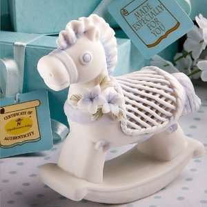    baby Collection blue rocking horse favors: Health & Personal Care