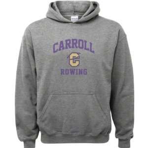 Carroll College Fighting Saints Sport Grey Youth Varsity Washed Rowing 