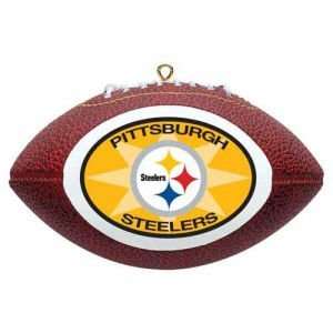  Pittsburgh Steelers Football Ornament: Home & Kitchen