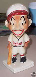 1940s Detroit Tigers Mans Head Stanford Pottery Bank  