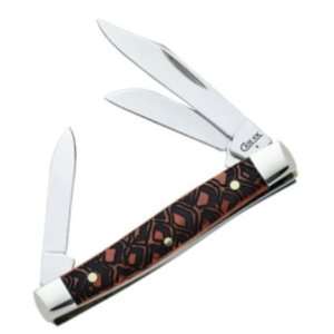  Case Knives 7091 Small Stockman Pocket Knife with Pinecone 
