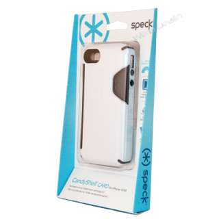   Card Case iPhone 4/4S White/Charcoal Candy Shell 875912020091  