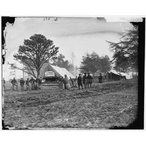   Tent of A. Foulke,Sutler,1st Brigade,Horse Artillery