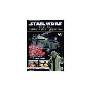  Star Wars Vehicle Collector Magazine #48 with Republic Gunship 