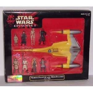  Star Wars Naboo Fighter with Mini Figures Gift Set Toys 