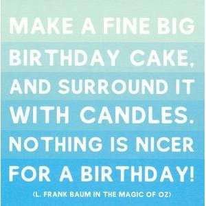   Card For Her   Make a Fine Big Birthday Cake: Health & Personal Care