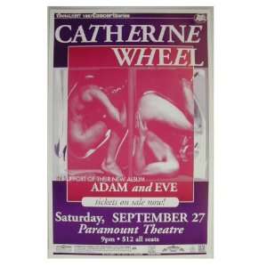 Catherine Wheel Handbill Like a Poster Adam and Eve at The Paramount 
